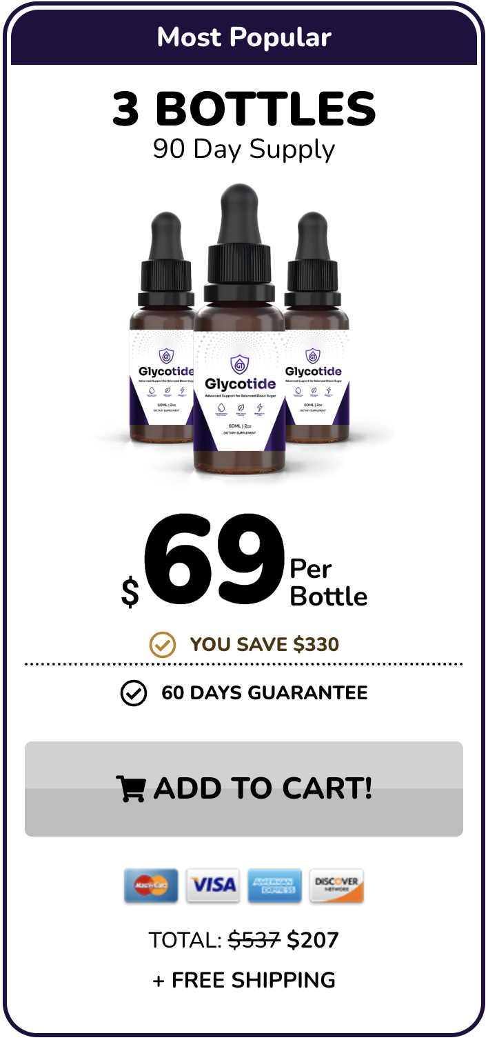 glycotide buy now 3 bottles